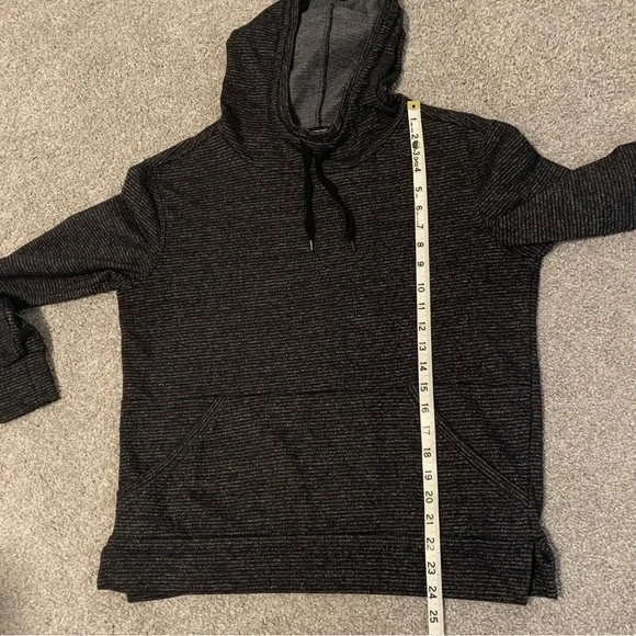 Champion Black Hoodie Sweatshirt Size M - Picture 8 of 9